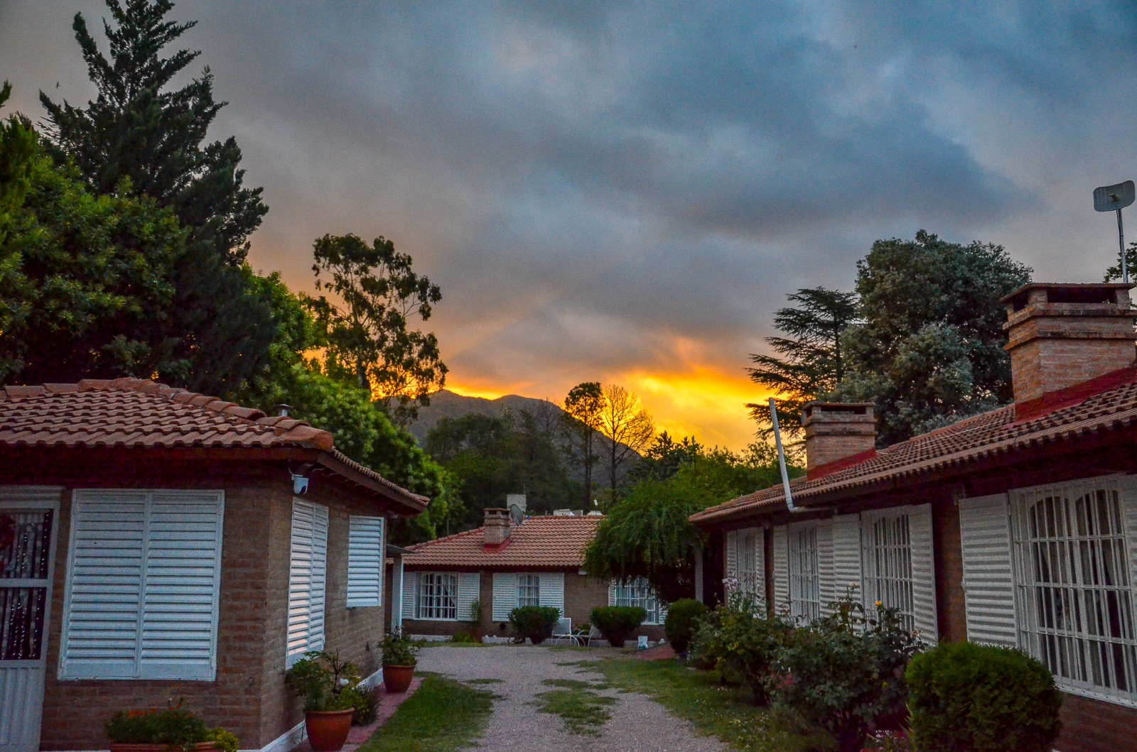Potrero de los funes atardecer